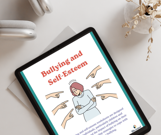 Bullying and Self-Esteem Worksheets for Teenagers: Digital Worksheet Set (15 Worksheets, 34 pages)