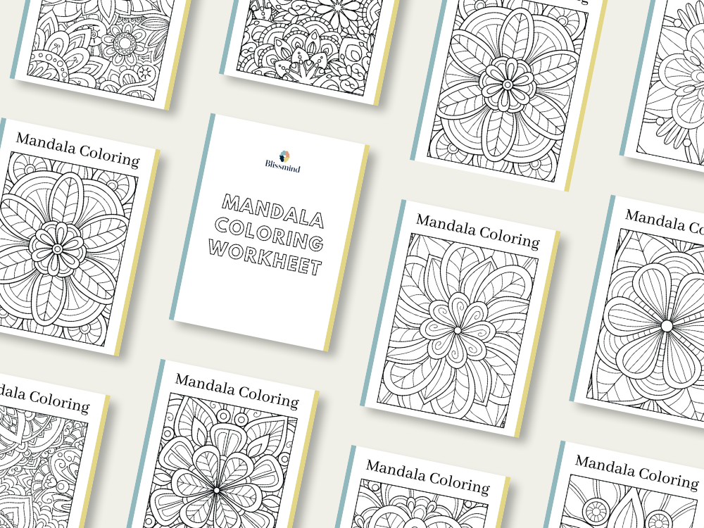 Mandala Coloring Worksheet (15 Sheets)