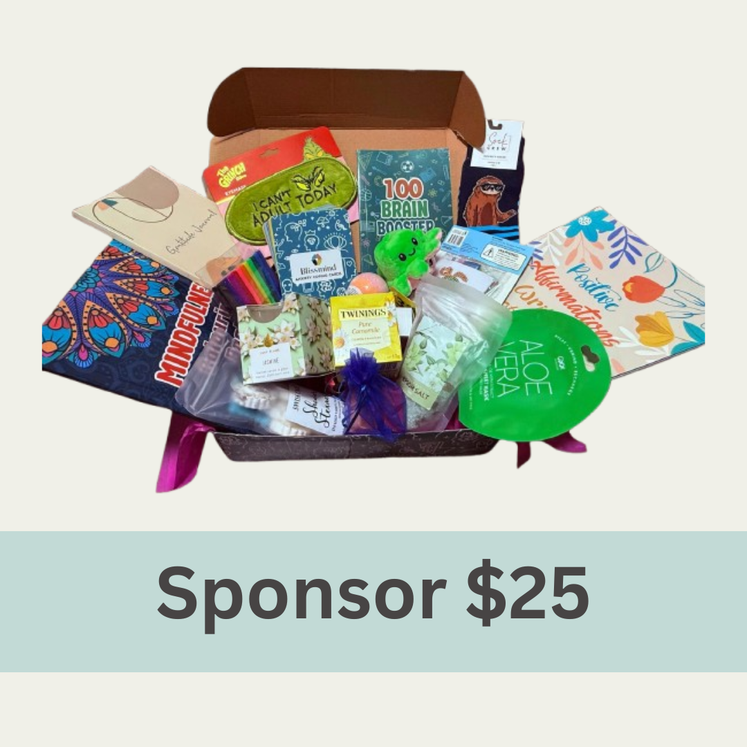 Pay It Forward: Sponsor a Buddy Box for Mental Health Support $25