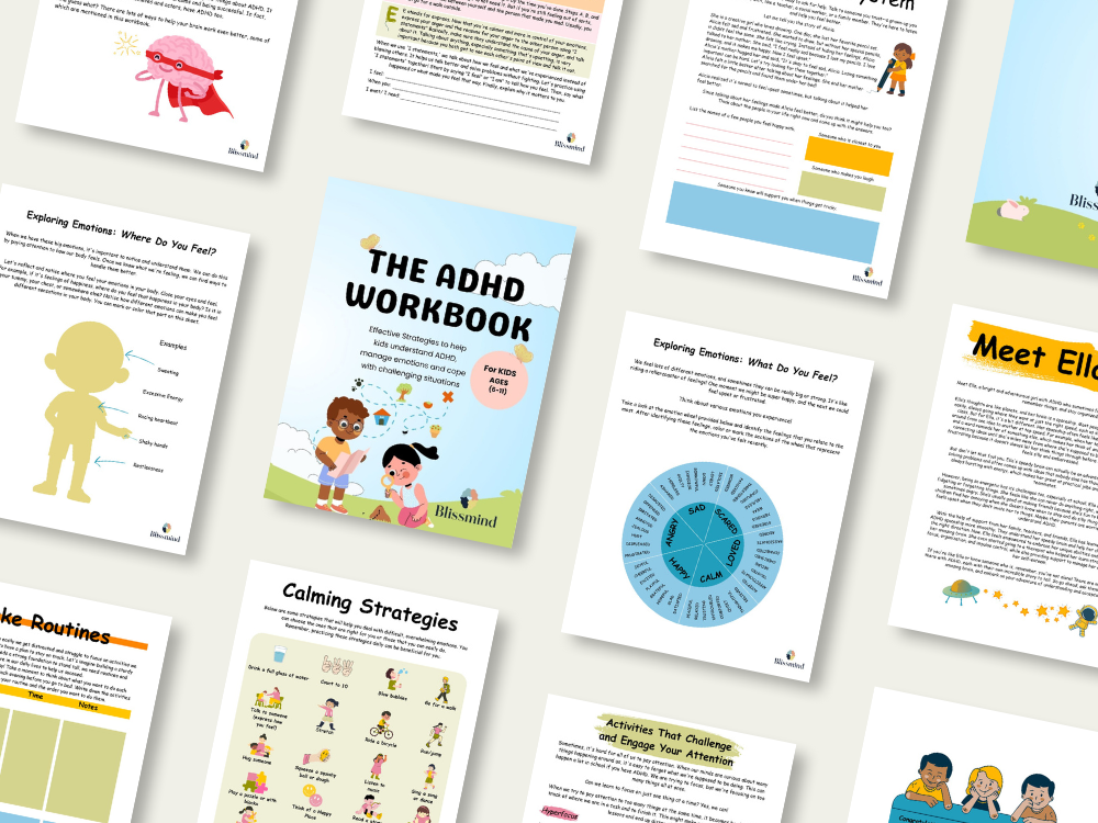 ADHD Workbook for Kids (Ages 6-11)