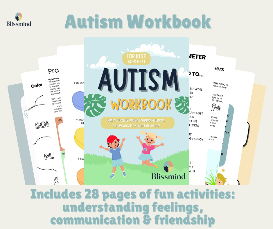 Autism Workbook for Kids (Ages 6-11)