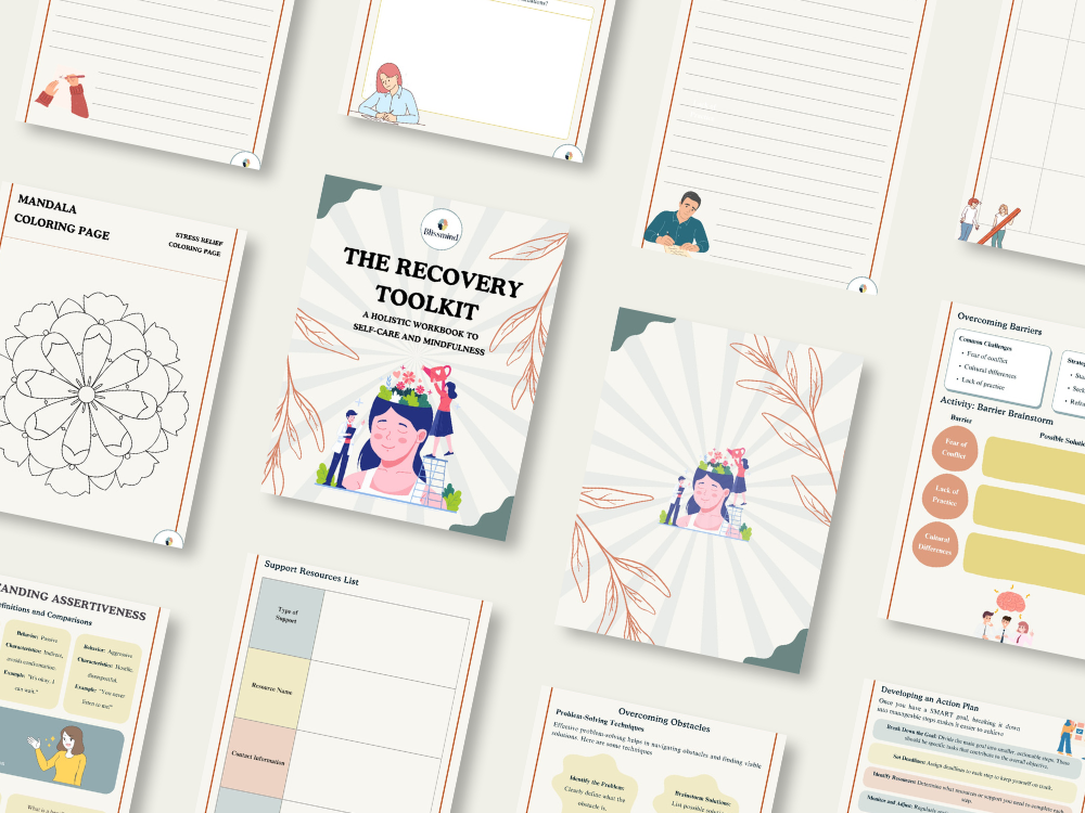 THE RECOVERY TOOLKIT: A Holistic Workbook to Self-Care and Mindfulness (Digital Only)