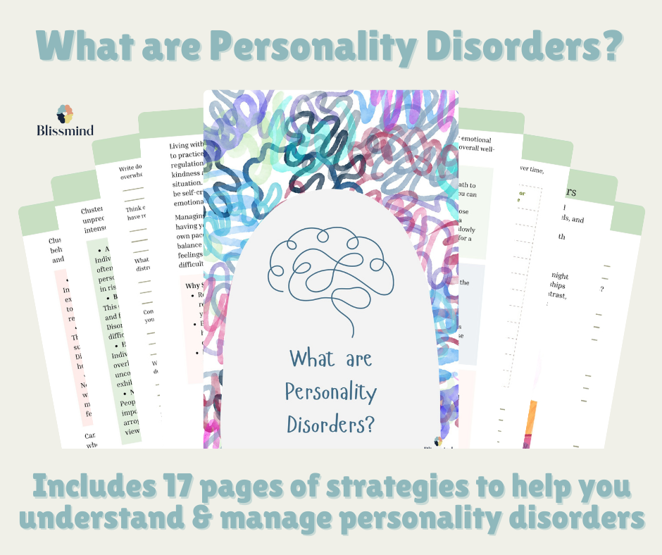 What Are Personality Disorders Workbook (Digital Only)