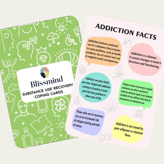 Substance Use Recovery Coping Cards