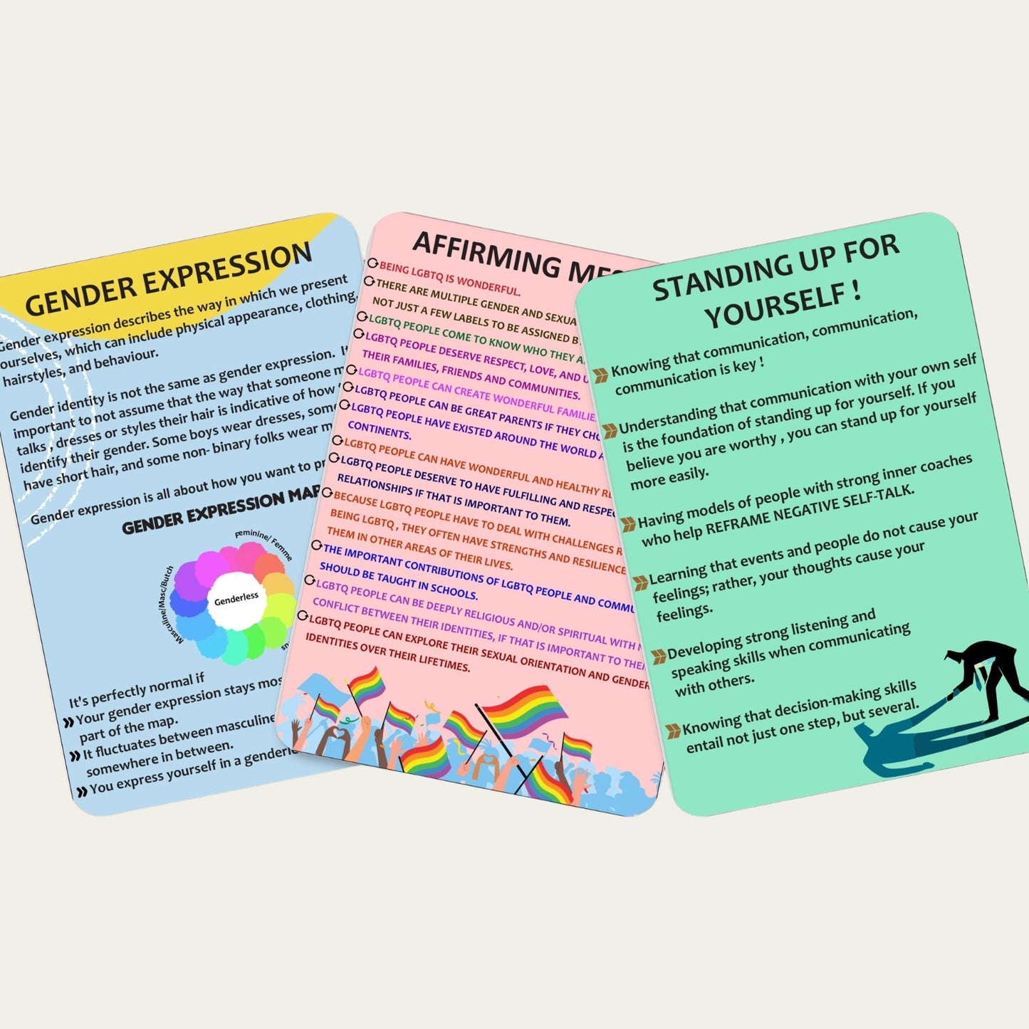 Gender Dysphoria Coping Cards