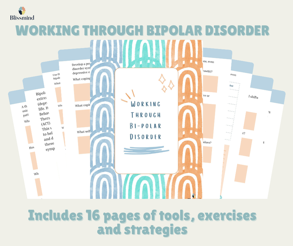 Working Through Bipolar Disorder Workbook (Digital Only)