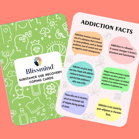 Substance Use Recovery Coping Cards