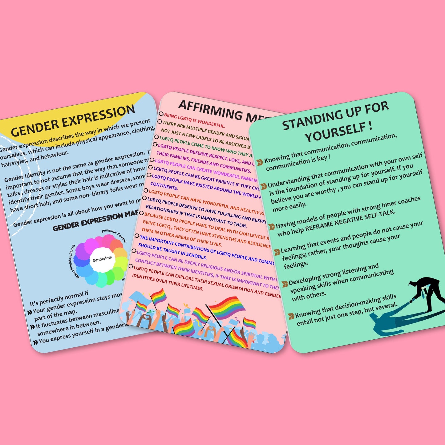 Gender Dysphoria Coping Cards