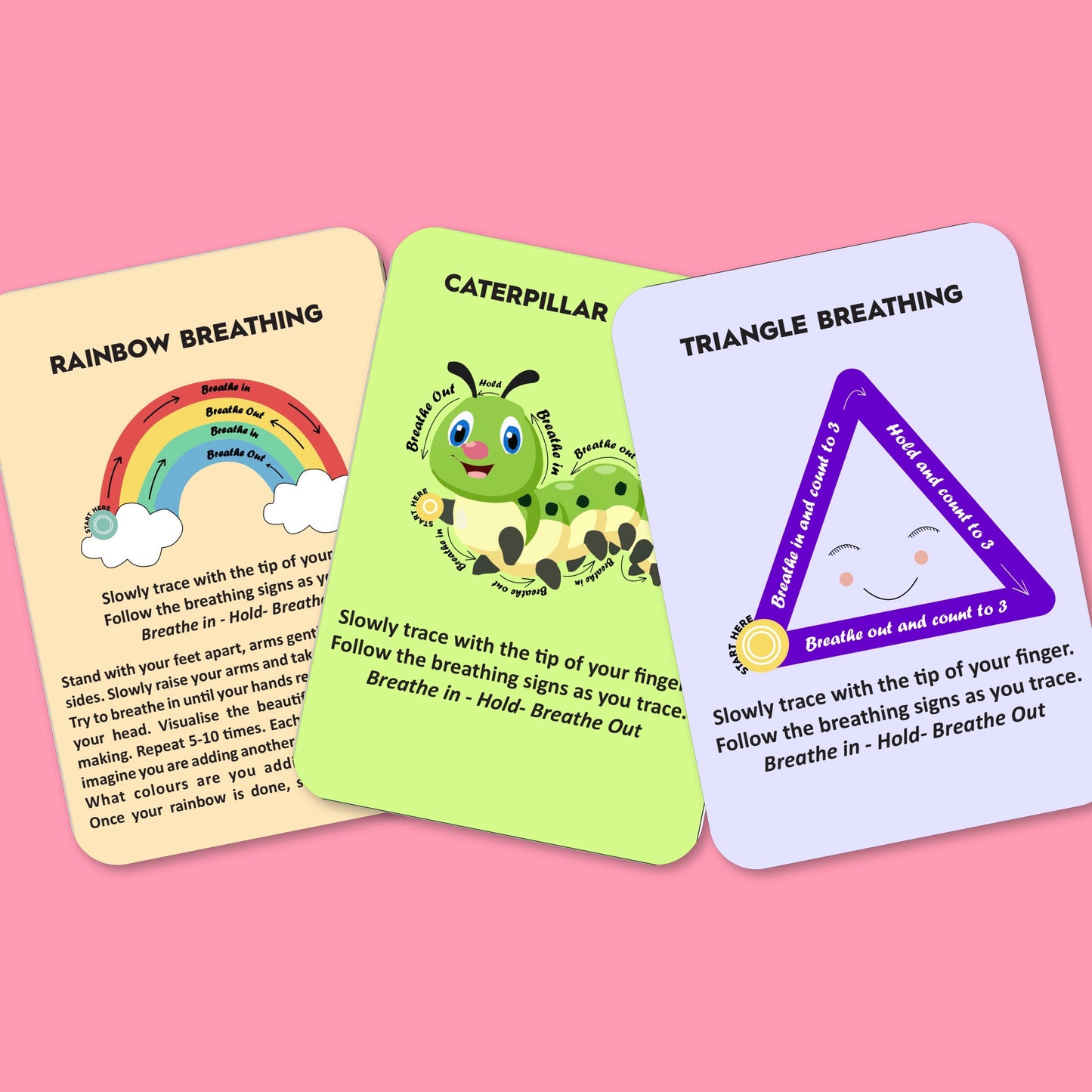 Mindfulness Breathing Cards